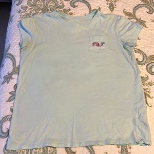 A lot of three vineyard vines girls shirts and one pair of shorts